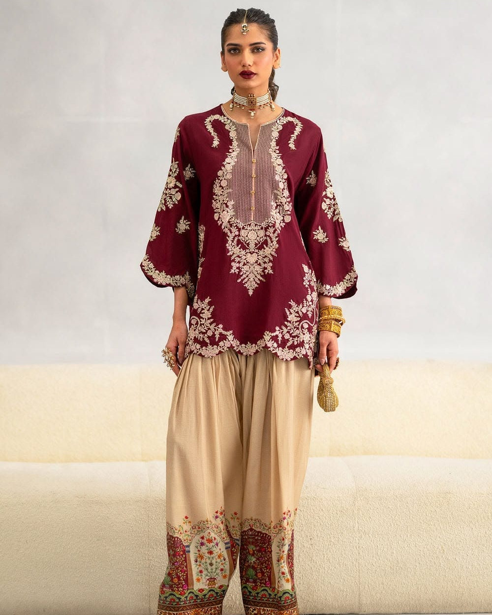 2pc Fancy Silk